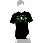 T-shirt "Look at my Evolution" HipHoper